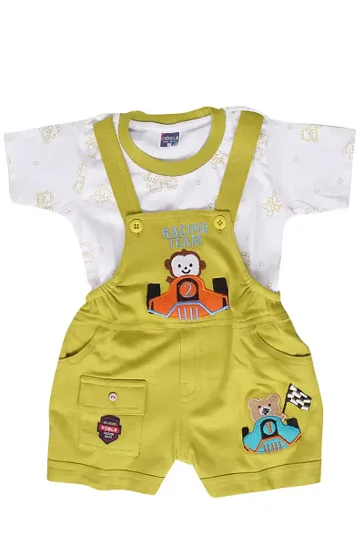 Stylish Cotton Dungarees for Boys 