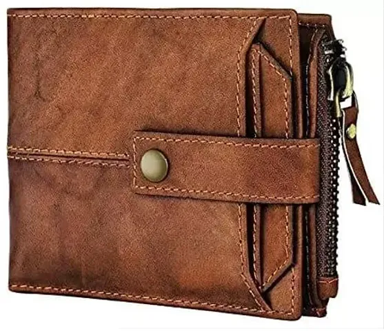 Men Casual, GENUINE HUNTER Leather Wallet - Regular Size (7 Card Slots)