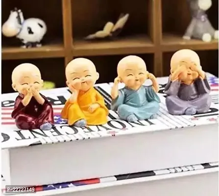 Little Baby Monk- Set Of 4 Monk Set With Box Packing-thumb0
