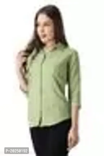 Trendy Women Regular Fit Solid Spread Collar Casual Shirt(Pack Of 2)-thumb4