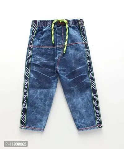 Trendy Cotton Shirts with Denim Trousers Clothing Set for Boys-thumb2