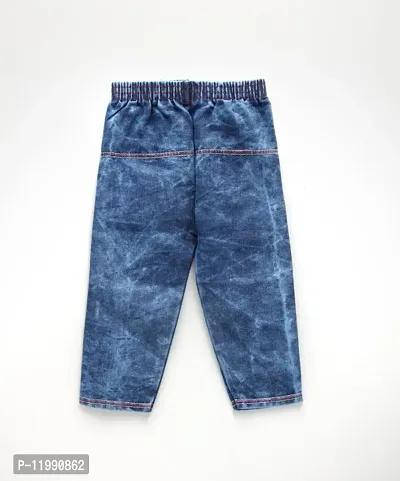 Trendy Cotton Shirts with Denim Trousers Clothing Set for Boys-thumb3
