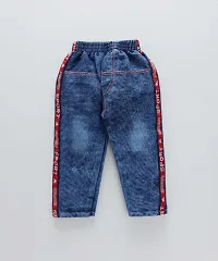 Trendy Cotton Shirts with Denim Trousers Clothing Set for Boys-thumb1