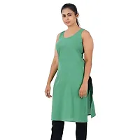 Happy Bunny Pure Cotton Full Length Slip for Women |Cotton Camisole for Women | Non-Stretchable Full Slip | Cool Cotton Camisole | Long Camisole for Ladies - Pack of 1-thumb2