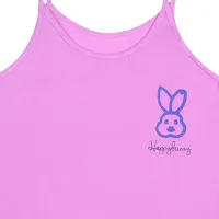 Happy Bunny 100% Pure Cotton TOP Knot Jhabla Set for Born Babies-thumb4