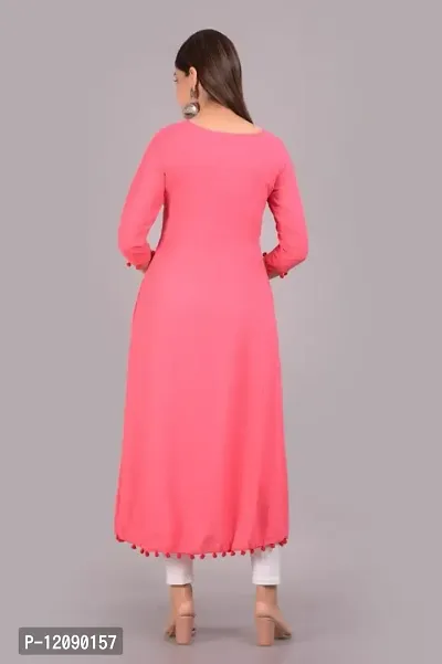 Beautiful Rayon Stitched Gown-thumb2