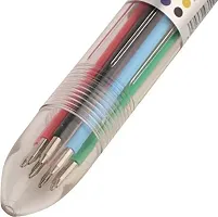 Trusmile 8 in 1 Retractable Ballpoint Pens, 8 Vivid Colors in Every Pen, Best for Smooth Writing (Pack of 2)-thumb2