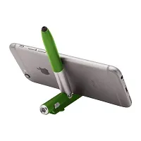 ShopNGift 4-in-1 Ballpoint Pen/LED/Phone Stand/Stylus (Green)-thumb1