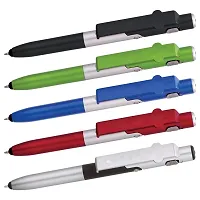 ShopNGift 4-in-1 Ballpoint Pen/LED/Phone Stand/Stylus (Green)-thumb2