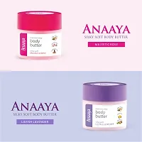 Anaaya Body Butter |Hydrating  Moisturising Cream | Silky Soft Majestic Rose | Shea Butter, Rose Oil Extract  Kumkumadi Oil | 72 Hr Moisturisation | Fast Absorbing | Perfect Moisture (100g)-thumb1