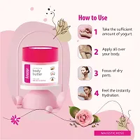 Anaaya Body Butter |Hydrating  Moisturising Cream | Silky Soft Majestic Rose | Shea Butter, Rose Oil Extract  Kumkumadi Oil | 72 Hr Moisturisation | Fast Absorbing | Perfect Moisture (100g)-thumb2