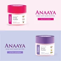 Anaaya Body Butter | Hydrating  Moisturising Cream| Silky Soft Lavish Lavender | Shea Butter, Vitamin E  Jojoba Oil |  72 Hr Moisturisation | Fast Absorbing | Perfect Moisture (100g)-thumb1