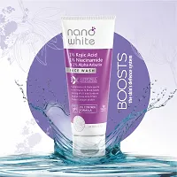 Nano White Face Wash | 1% Kojic, 1 % Niacinamide  Alpha Arbutin | Reduces appearance of Fine lines, Wrinkles, Acne Pimple  Black Head (60 ml)-thumb2
