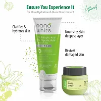 Nano White Face Wash | 2 % Salicylic, 1 % Glycolic  Green Tea | Reduce Black Head  White Head, Wrinkles  Acne Pimple (60 ml)-thumb3