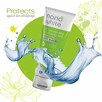Nano White Face Wash | 2 % Salicylic, 1 % Glycolic  Green Tea | Reduce Black Head  White Head, Wrinkles  Acne Pimple (60 ml)-thumb2