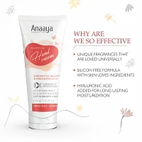 Anaaya Nourishing Hand Cream |Gracious Jasmine | Shea Butter  Cocoa Butter with Argan Oil  Hyaluronic  | Non-greasy  Non Sticky  | Soft  Moisturizing | Vegan  Paraben Free (50g)-thumb1