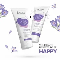 Anaaya Nourishing Hand Cream | Lavish Lavender  | Shea Butter  Cocoa Butter with Argan Oil  Hyaluronic  | Non-greasy  Non Sticky  | Soft  Moisturizing | Vegan  Paraben Free (50g)-thumb2