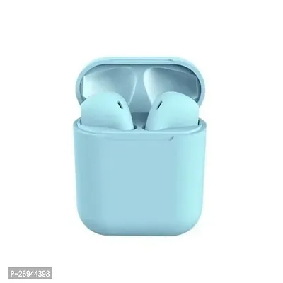 Classic Blue Bluetooth Wireless With Microphone Headphones-thumb0