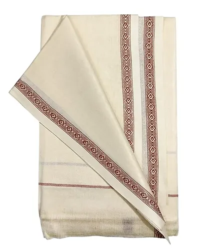 TUC Handloom 100% Desi Cotton 120 Count Soft Bhagalpuri Chadar/Summer Blanket/Khes/Top Sheet/AC Blanket in Queen Size- 255cm X 150cm | TUC 013