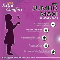 Jumbo Extra Day Night Protection Dry Net Sanitary Napkin Pads (XXXL Size, 40 pads in 1 pack)-thumb2