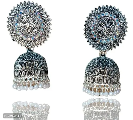 Fancy Alloy Earrings For Women-thumb0