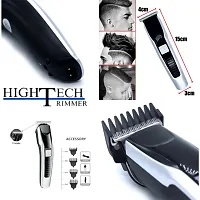 HIGHTECH Trimmer Hair clippers for men - hair clippers for men professional our hair clipper set includes 1* hair clipper, 3* limit comb, 1* USB charging cable, 1* cleaning brush-thumb1