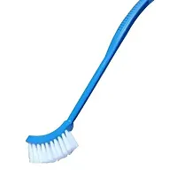 ShoppyCharms Single Sided Bristle Plastic Toilet Cleaning Hockey Stick Shape Brush (Multicolor) - (SC-1291) - Pack of 1-thumb4