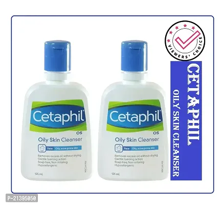Cetaphil  Oily Skin Cleanser 125ml  (Pack Of-2)-thumb0