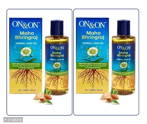 ONON Maha Bhringraj Hair Oil 200 ml Pack-2-thumb0