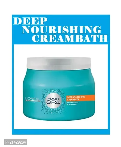 L'OREAL Repairing  CreamBath All Hair Type Spa 490G.M  (Pack Of-1)