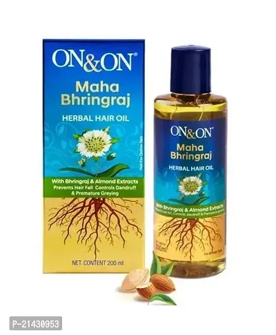 ONON  Maha Bringhraj Herbal hair Professional  Oil 200 ml-thumb0