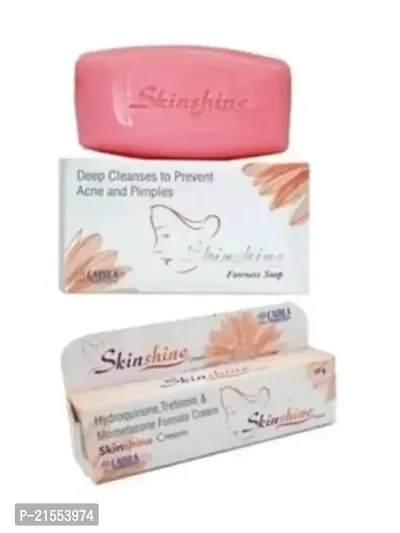 Skin Shine  Soap 50g  SkinShine  Face Cream 15gm Combo-thumb0