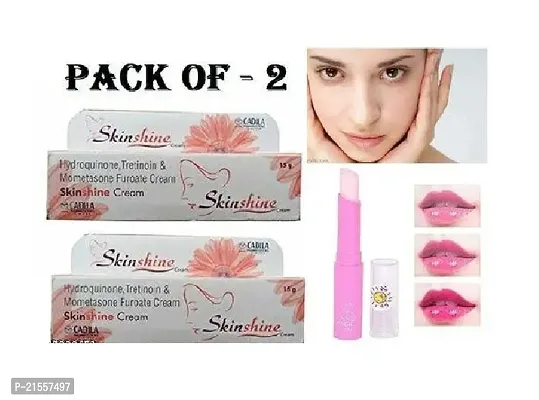 SkinShain Cream 15g + Lipbam 1 pec .Combo Pack