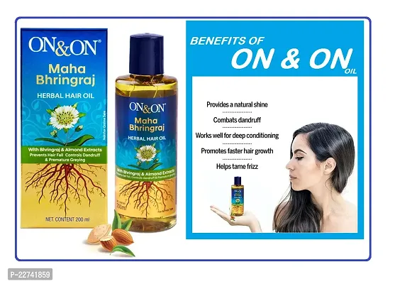 OnOn  Maha Bhringraj  Herbal Hair Oil 200 ml-thumb0