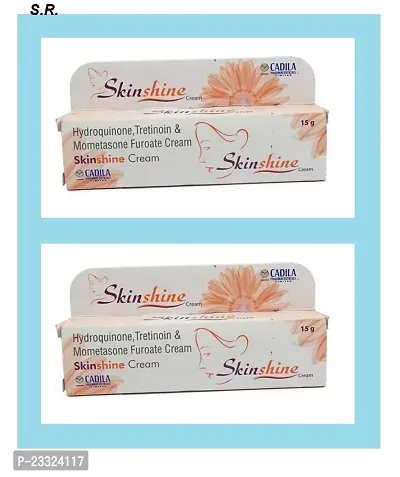 SkinShine Skin Glowing  Cream 15gm (Pack Of-2)-thumb0