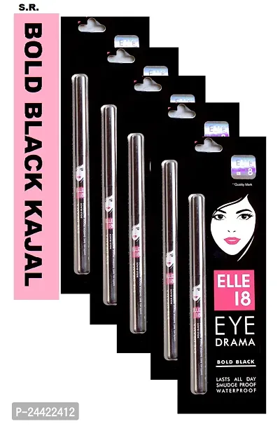 EllE180 Eye Drama kajal Pack Of-5-thumb0