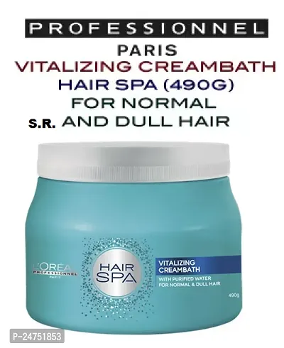 L'OREAL Professional Vitalizing  Creambath Hair Spa 490Gm-thumb0