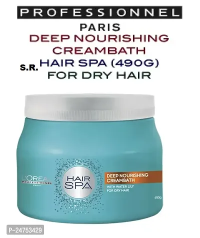 L'OREAL Professional Deep Nourishing Creambath Hair Spa 490Gm-thumb0