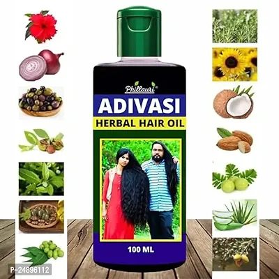 Adivasi Herbal hair  Growth  Oil 100 ml-thumb0