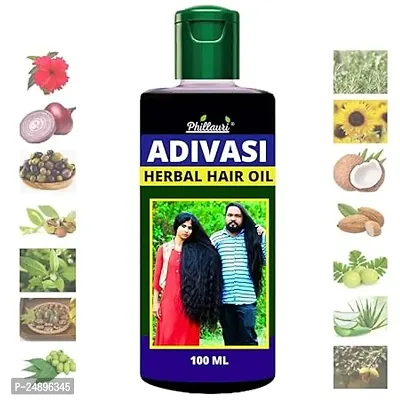 Adivasi Hair Herbal  Fast Growth  Oil 100 ml-thumb0