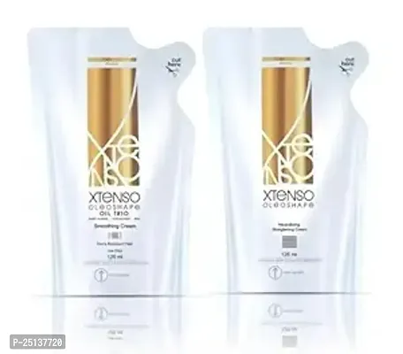 Xtenso Oil Trio Extra Resistant Hair Straightening Cream (125 ml) Pack Of-2-thumb0