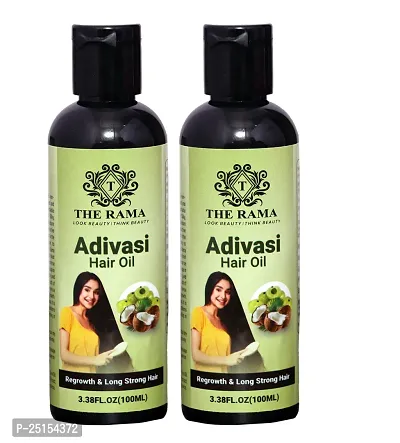 The Rama  Adivasi Hair Growth Oil 100 ml Pack Of-2-thumb0