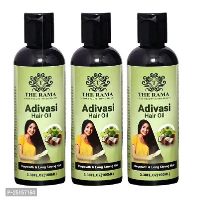 The Rama  Adivasi Fast Hair Oil 100 ml (Pack Of-3)