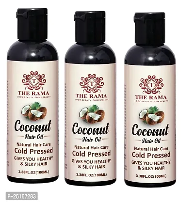 The Rama Coconut Hair Oil 200 ml (Pack Of-3)