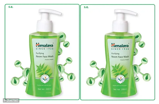 Himalay Neem Face Wash 200 ml Pack Of-2