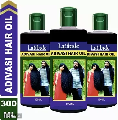 Adivasi Ayurvedic Herbal Faster Hair Growth  Long Hair  Oil 100 ml (Pack Of-3)