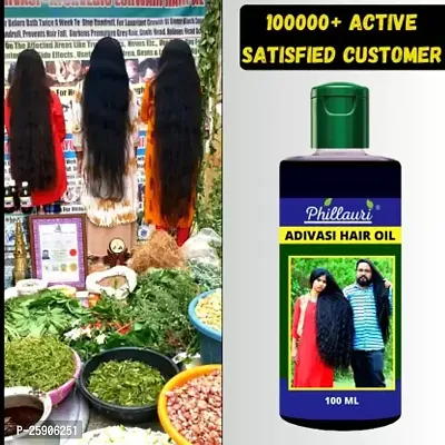 Adivasi Ayurvedic Herbal Faster Hair Growth  Long Hair  Oil 100 ml