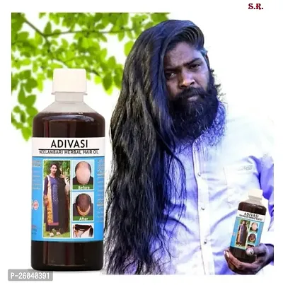 Adivasi Ayuvedic Herbal Hair Oil 200 ml-thumb0