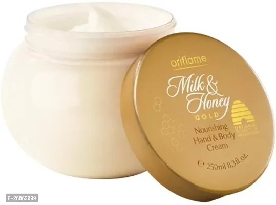 Oriflame  Hand  Body | Milk  Honey Gold Matki Cream 250gm-thumb0