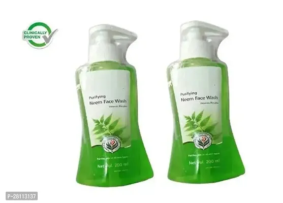 Purifying Neem Herbal Face Wash Skin Care 200 ml Pack Of-2